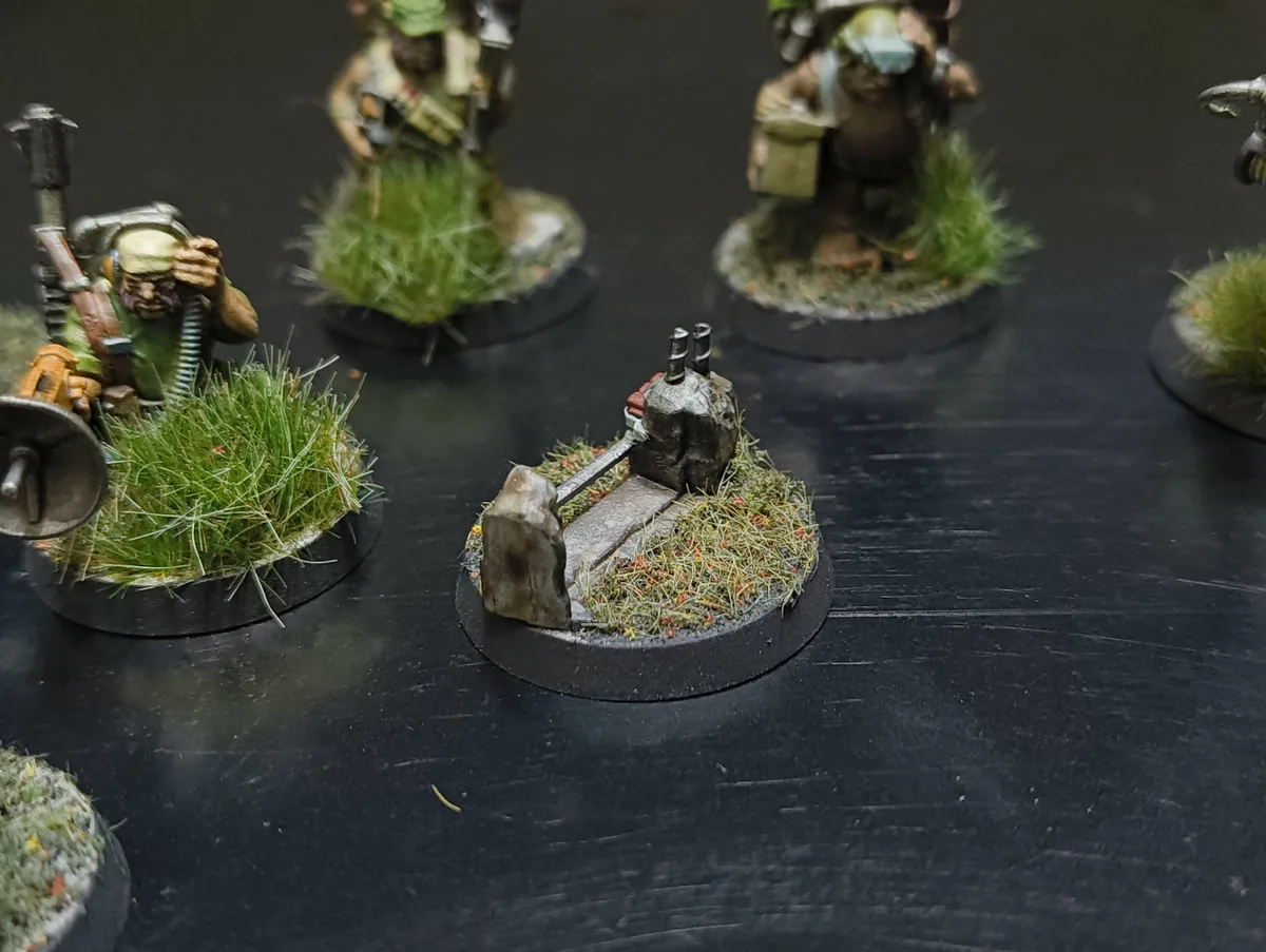 Marcador de munición pintado para Kill Team